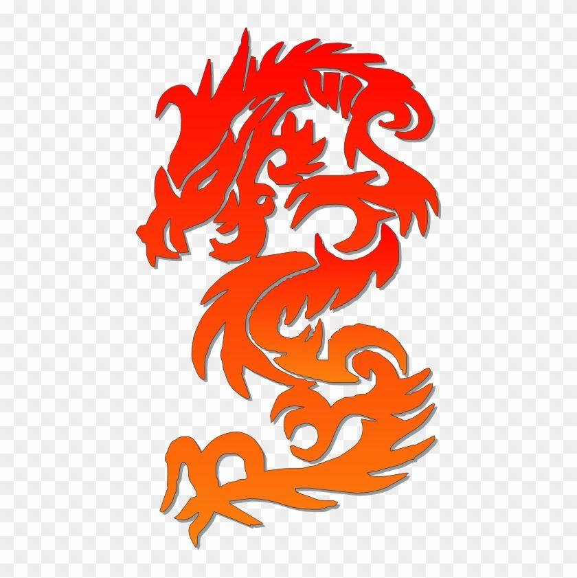Red Chinese Logo - Chinese Dragon Clipart Symbol Dragon Logo Png