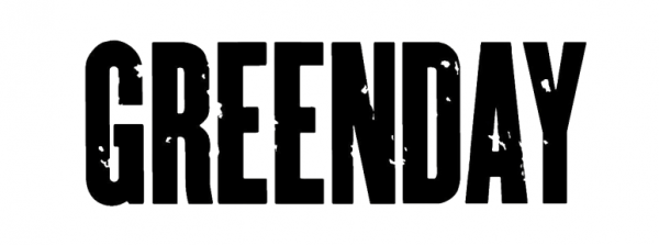 Green Day Black and White Logo - Green Day Logo Font