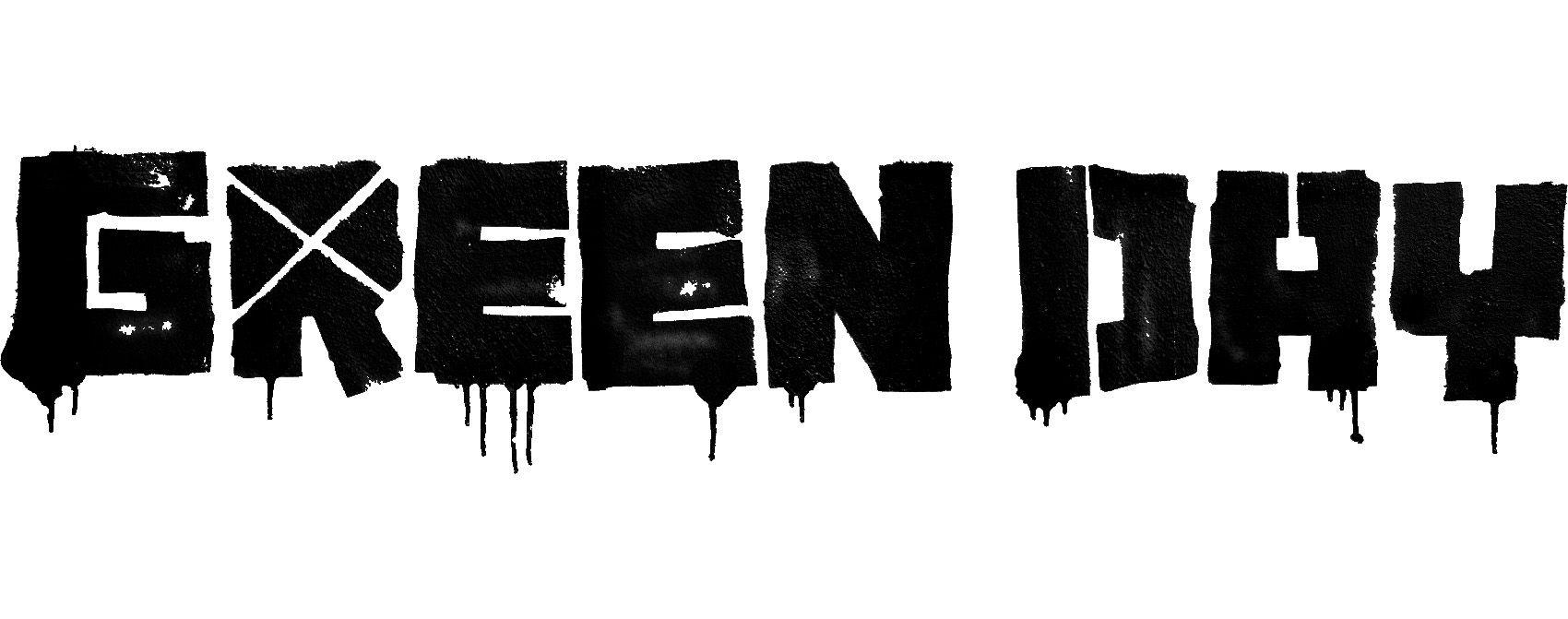 Green Day Black and White Logo - Green Day Logo, Green Day Symbol Meaning, History and Evolution