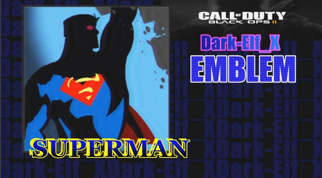 Dubstep Superman Logo - Black Ops 2 Emblem - Superman - YouTube