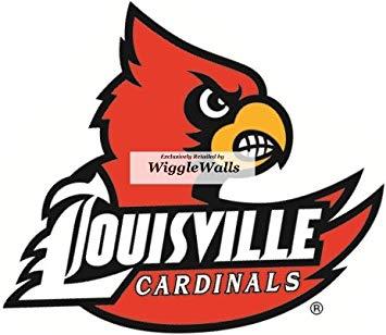 University of Louisville Logo - Amazon.com: 6 Inch Cardinal Bird University of Louisville Cardinals ...