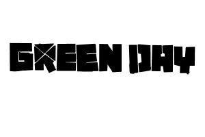 Green Day Black and White Logo - How to Draw Green Day Logo - DrawingNow