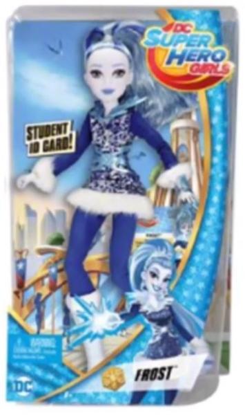 Frost Blue Super Hero Logo - DC Super Hero Girls FROST Doll - Toot's Toys
