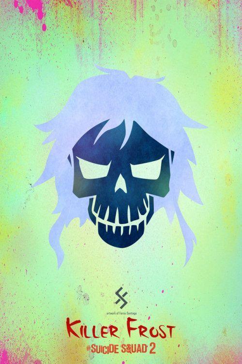 Frost Blue Super Hero Logo - Suicide Squad 2 Killer Frost Fan Made Poster- Farou Santiago. super