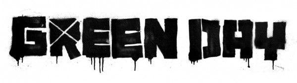 Green Day Black and White Logo - Green Day Logo Font