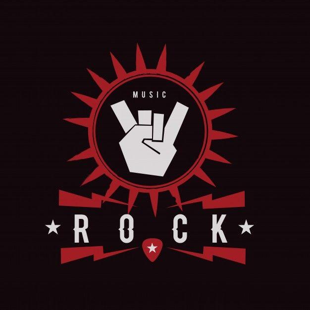 Rock Logo - Rock and music logo template Vector | Premium Download