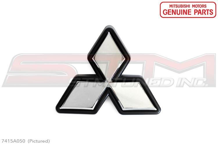 Mitsubishi Parts Logo - 7415A050 MF453031 Mitsubishi Evo IX Front Bumper Diamond Emblem