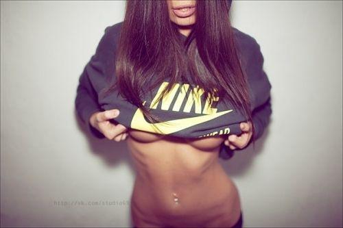 Sexy Nike Logo - Image about girl in ~body~ by Mara Fleur on We Heart It