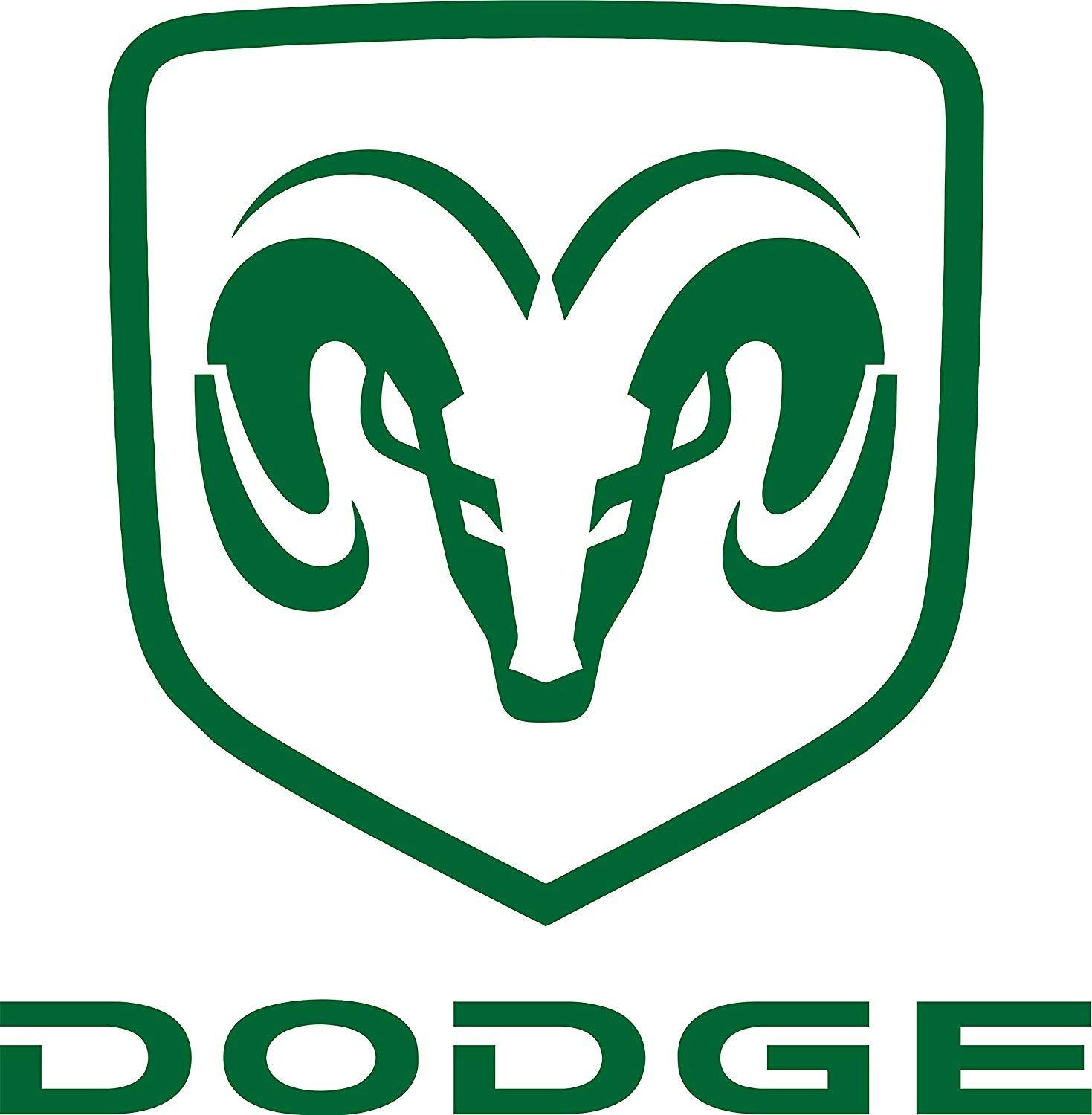 Green Horn Ram Logo - Dodge Ram Head Logo ( Blue): Automotive