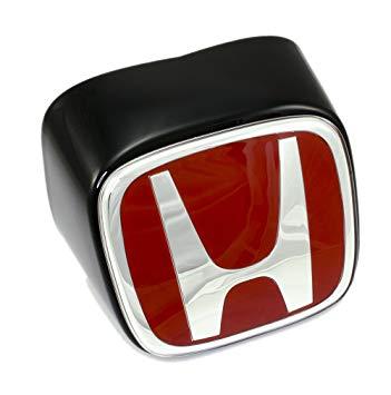 Red and Black H Logo - Genuine RED Honda H FRONT BADGE Emblem with BLACK HOUSING Base for ...