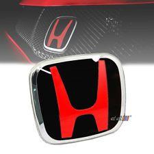 Black and Red H Logo - Honda Red H Emblem Badge for Integra Dc5 Rear Boot Accord Cl7 Cl9 | eBay