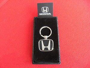 Red and Black H Logo - Genuine Honda Keyring, Black with Chrome 'H' Logo, nice gift. | eBay