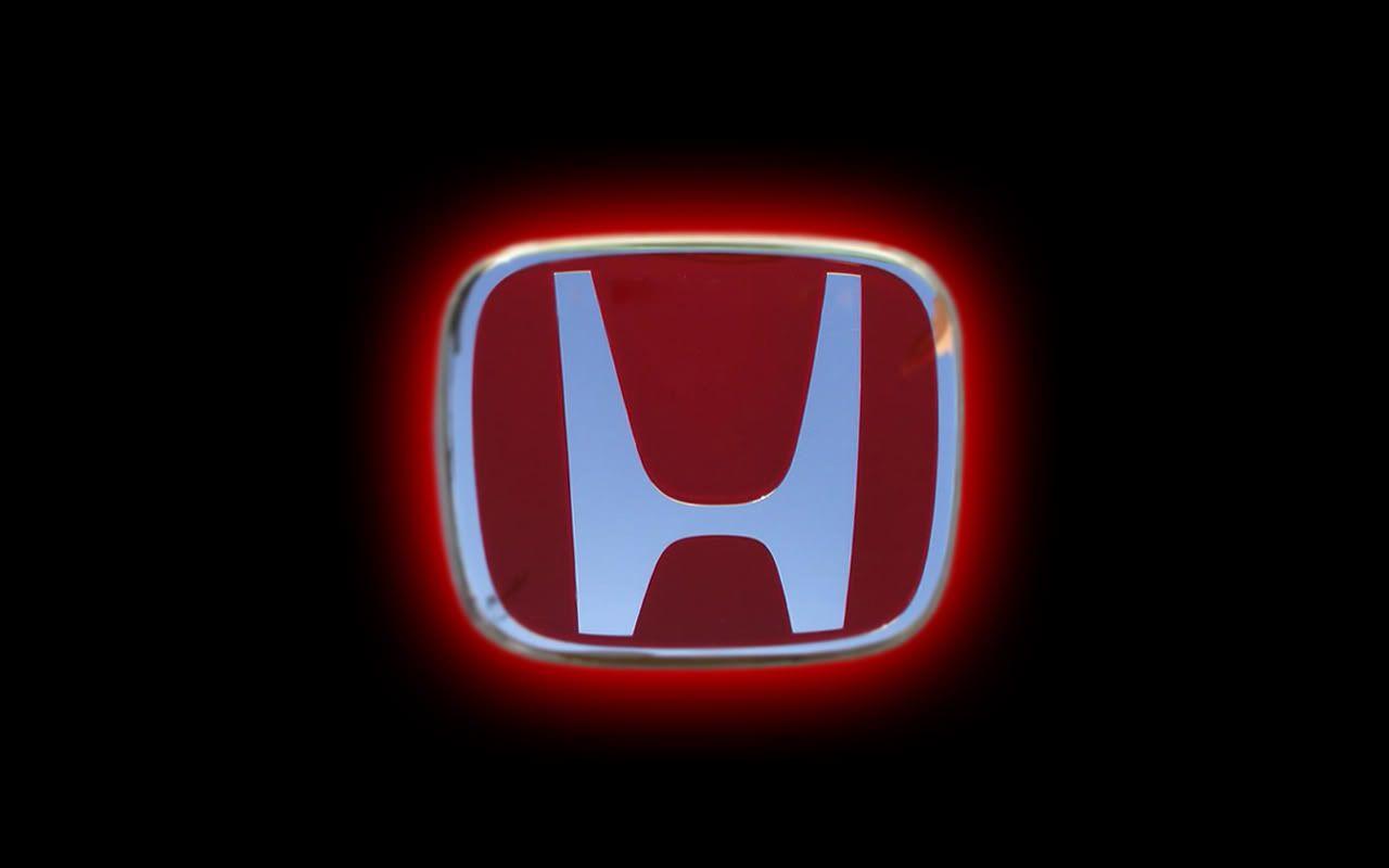 Red and Black H Logo - Honda