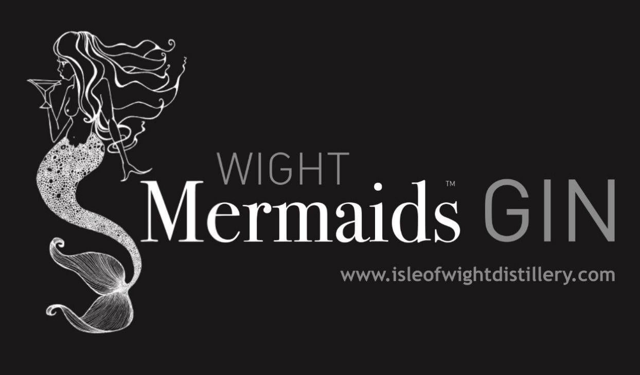 Black and Wight Mermaid Logo - TOP POWERBOAT TO CARRY MERMAIDS GIN BRANDING Echo