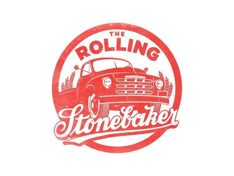Studebaker Logo - Rolling Stonebaker Logo by Grant Nielsen. Dribbble