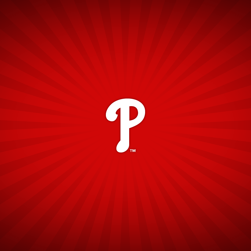 Philadelphia Phillies P Logo - Philadelphia Phillies Logo Wallpaper