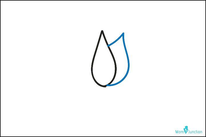 Lotus Teardrop Logo - How To Draw Lotus: Easy Step-By-Step Guide