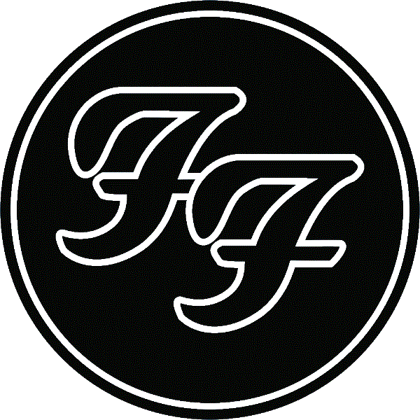 Foo Fighters Black and White Logo - Foo fighters Logos