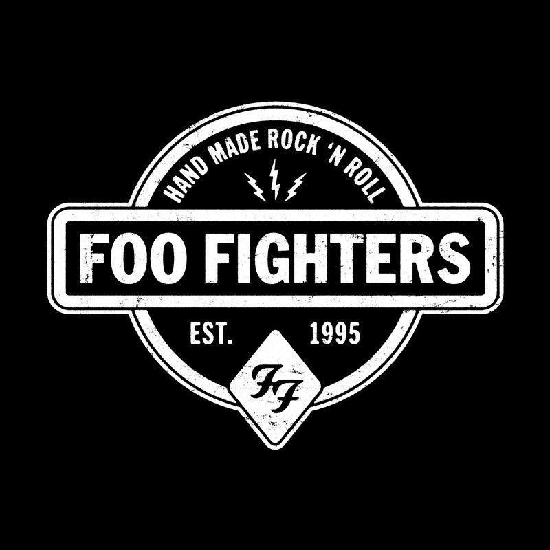 Foo Fighters Black and White Logo - Foo Fighters Store \ 