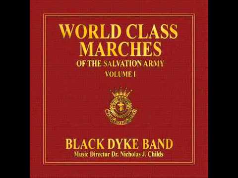 Gold Black and Red Shield Logo - The Red Shield (Band March) Dyke Band