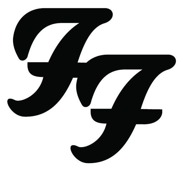 Foo Fighters Black and White Logo - Foo Fighters logo