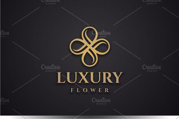 Christian Flower Logo - Luxury Flower Logo Logo Templates Creative Market