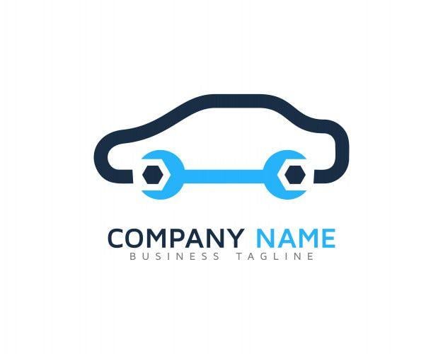 Repair Logo - Car repair logo design Vector | Premium Download