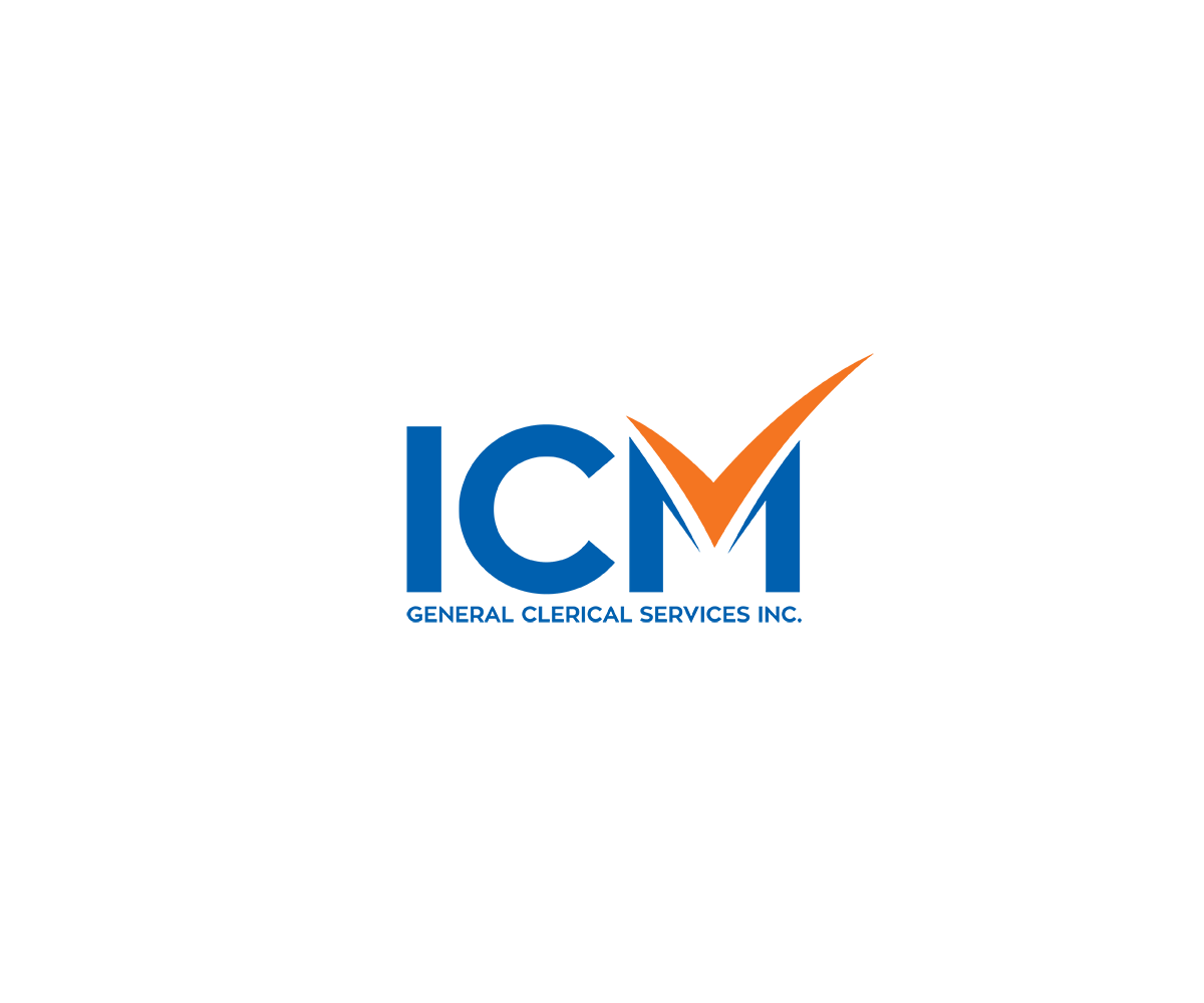ICM Logo - It Company Logo Design for ICM GENERAL CLERICAL SERVICES INC