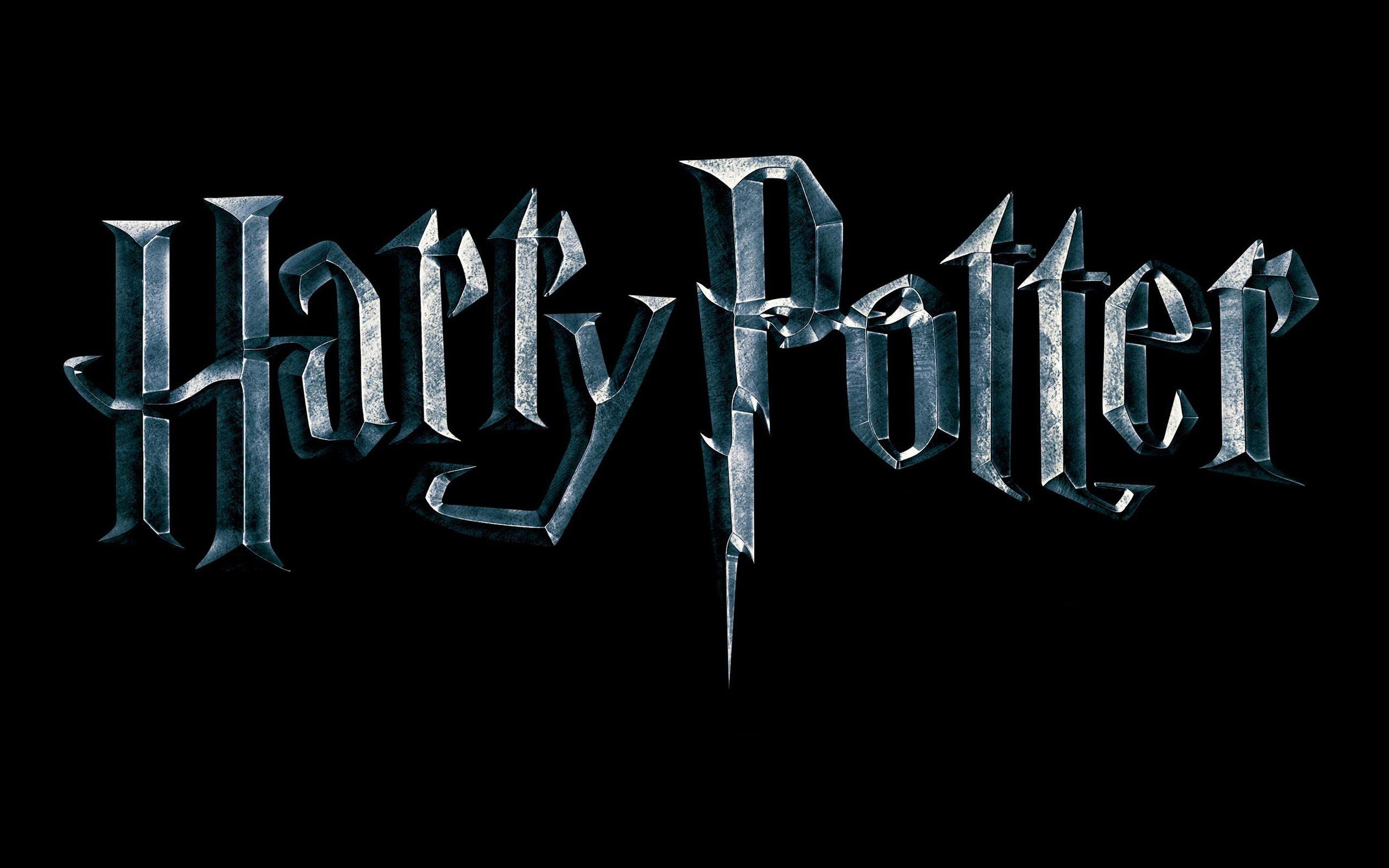 Harry Potter HP Logo - hp logo silver 2560×1600