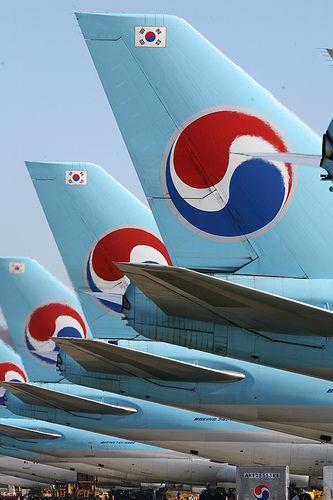 Korean Airlines Logo - Fleet. Korea. Korean air, Korean airlines, Aircraft