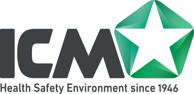 ICM Logo - ICM Safety - Arbejdsmiljø & Sikkerhedsudstyr