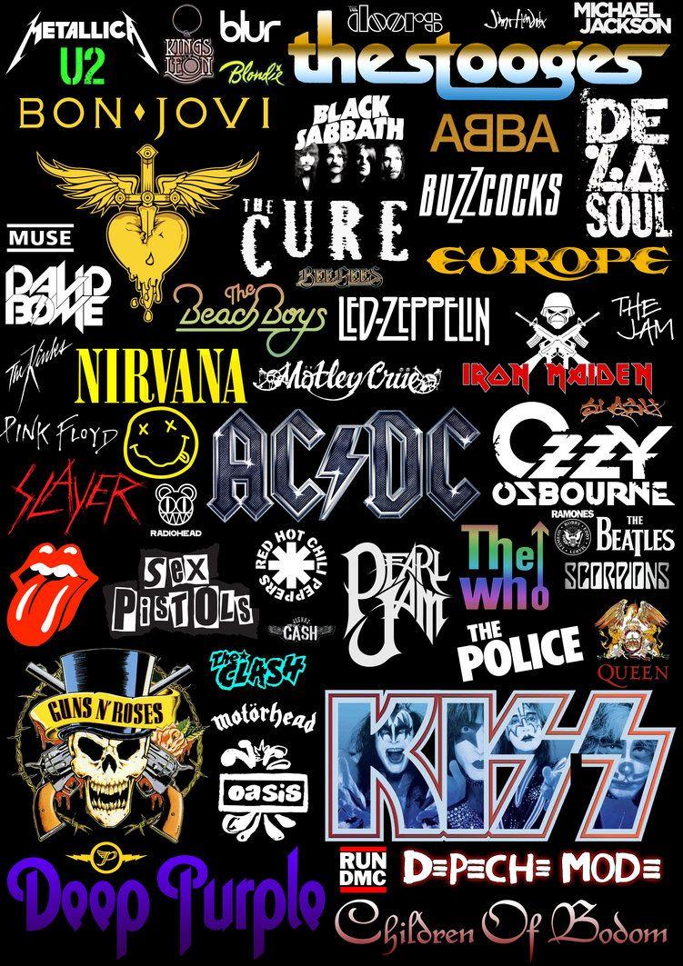 Famous Rock Logo LogoDix