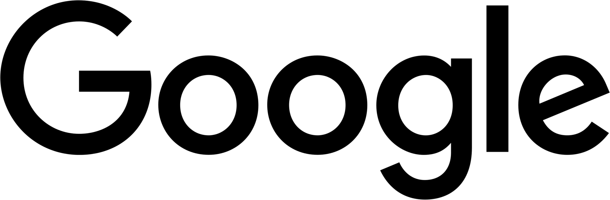 Black and White Google Logo - Google logo in black and white – Custom Signs, Monument Signs, & LED ...