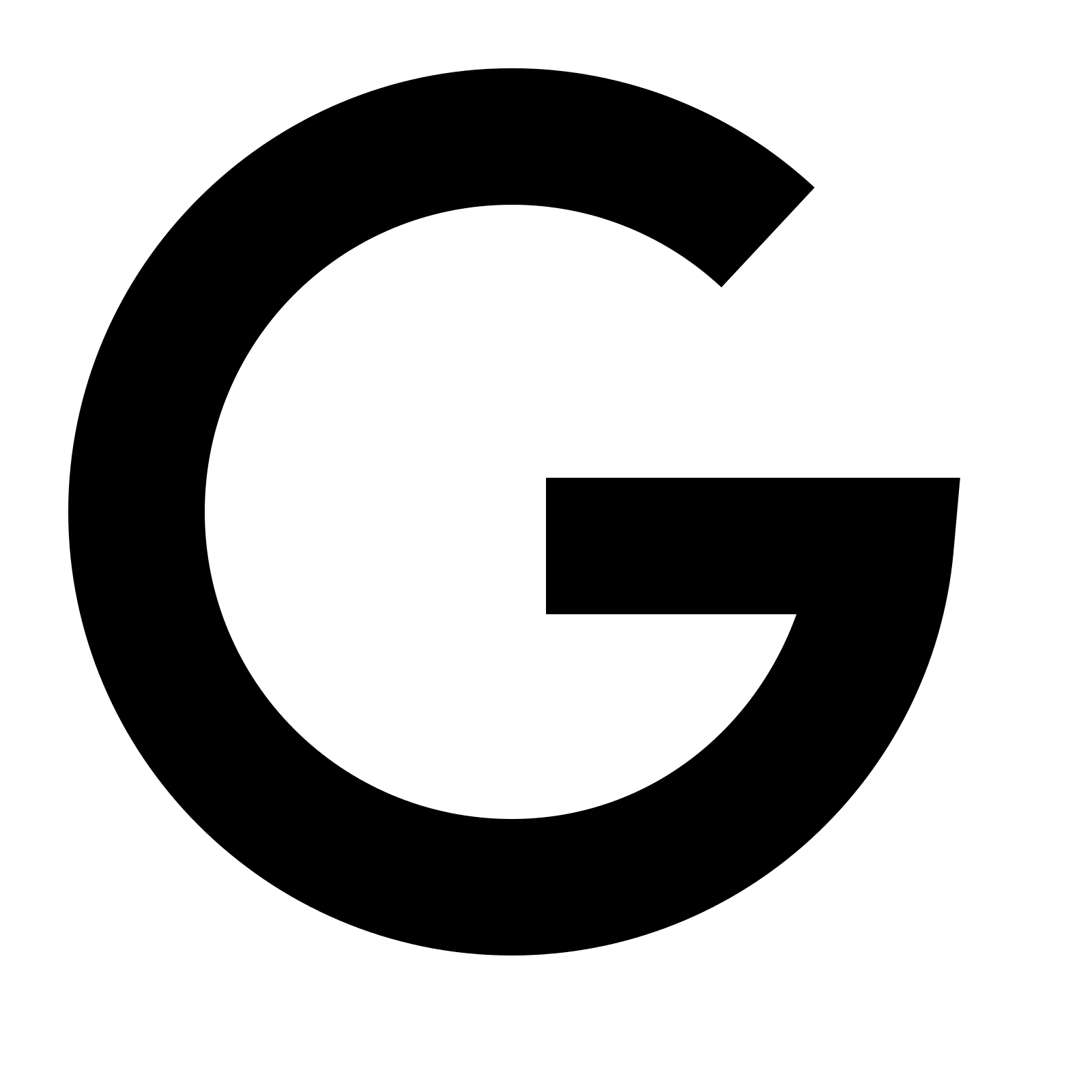 Black and White Google Logo - Black White Google 2017 Logo Png Image
