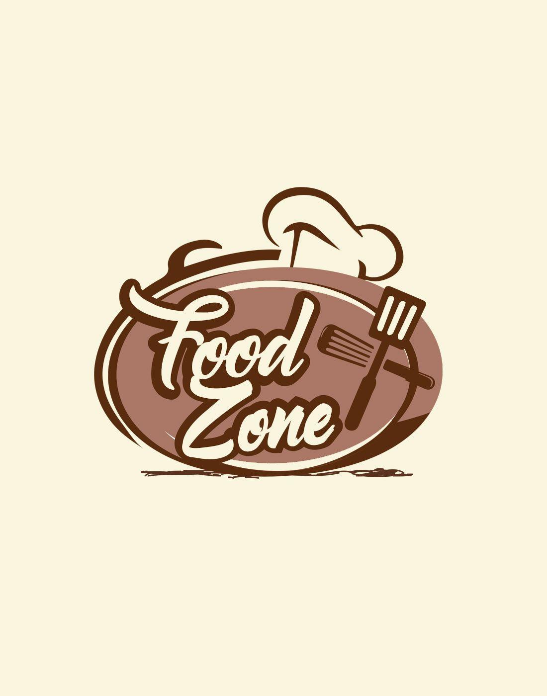 Brown Food Logo - food logo vector templates