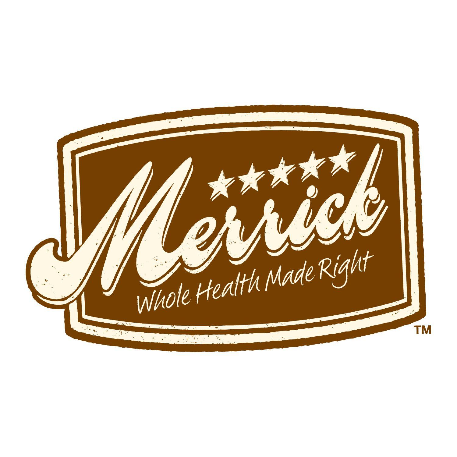 Brown Food Logo - Merrick Dog Food Reviews 