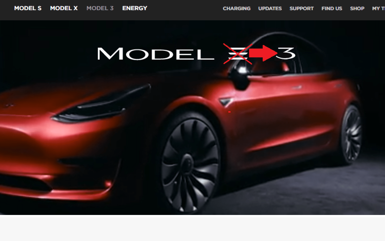 Tesla Model 3 Logo - Tesla changes the branding of the Model 3 to remove the '3 lines ...