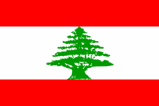 Reds and Green Tree Logo - Flag Variants (Lebanon)