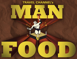 Brown Food Logo - Man v. Food