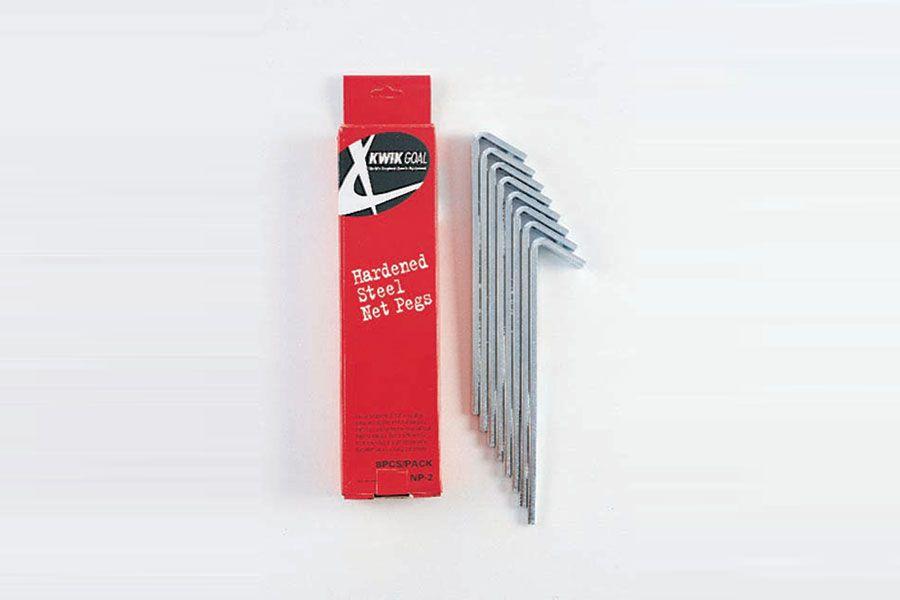 Two Red X's Attached Logo - Net Pegs. Beacon Athletics Store