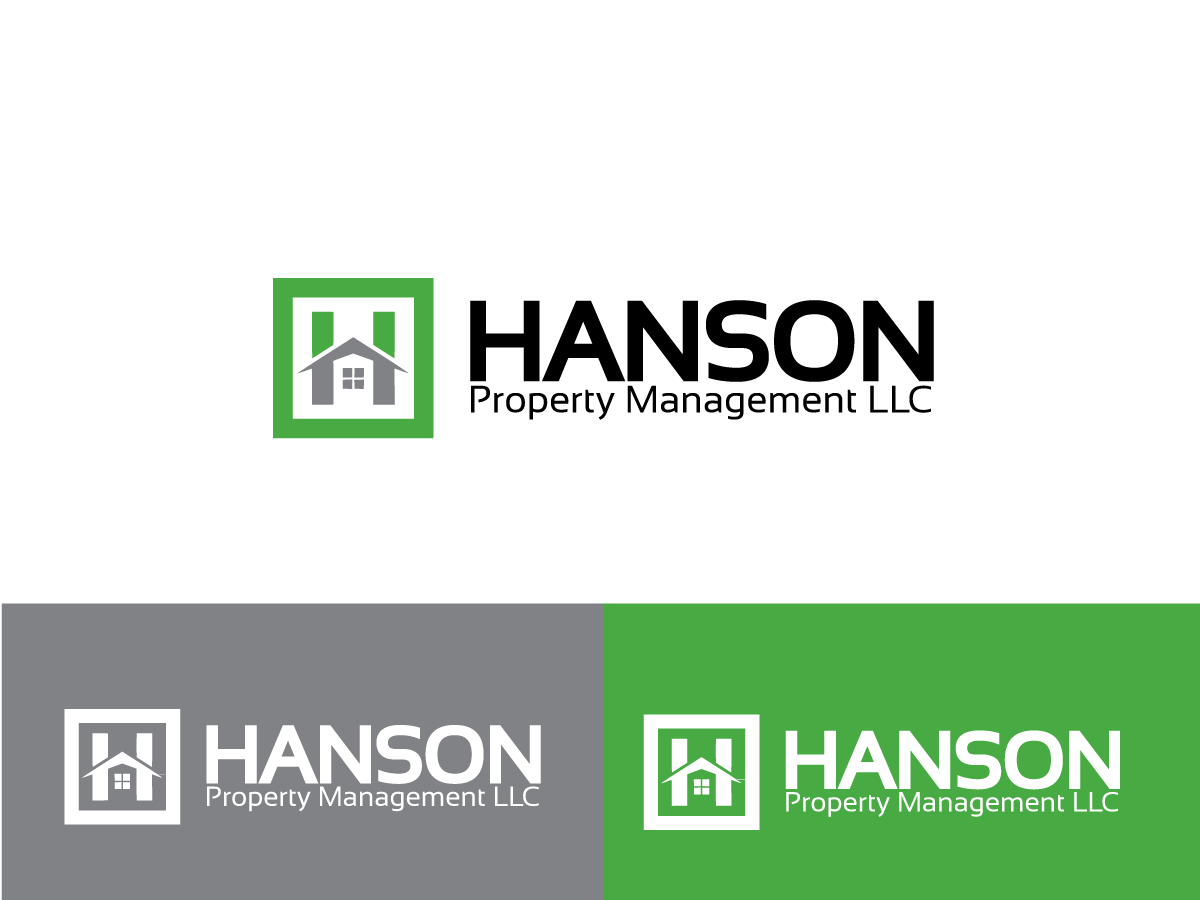 Property Management Logo - Modern, Professional, Real Estate Logo Design for Hanson Property