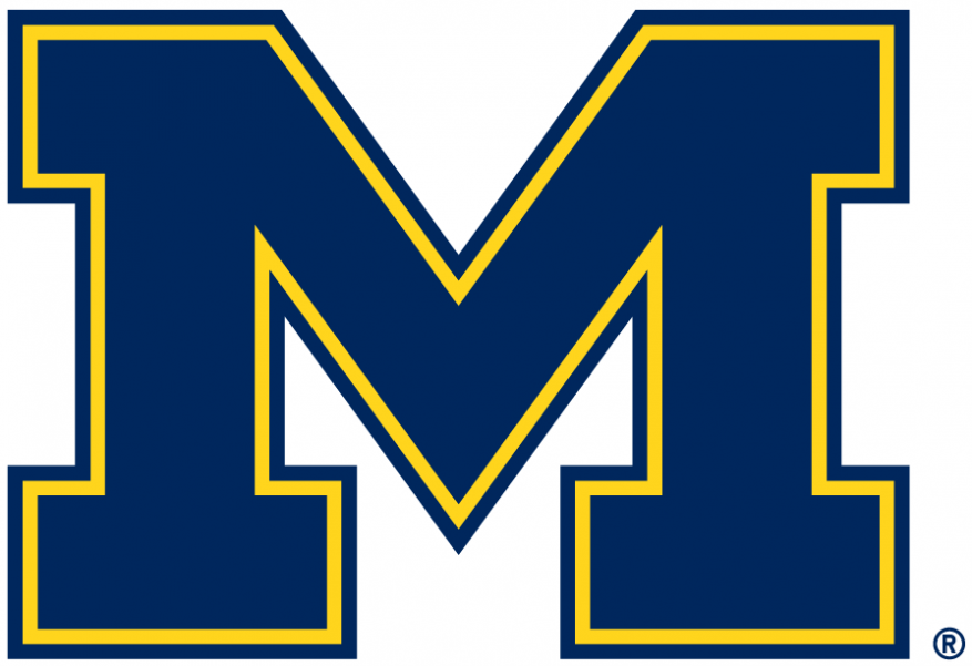 Blue and Yellow College Logo