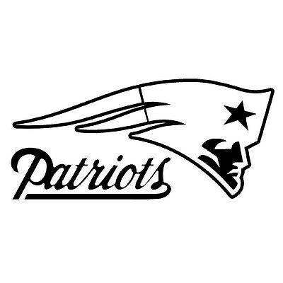 NFL Patriots Logo - NEW ENGLAND PATRIOTS Logo Name Wordmark Window Wall Glass Door Car