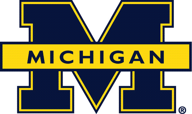 Blue and Yellow M Logo - The Hoover Street Rag: Michigan logos, a primer