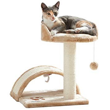 TMM Movie Kitty Cat Logo - Milo & Misty Cat Bed and Scratching Post Activity Tree with Toys ...