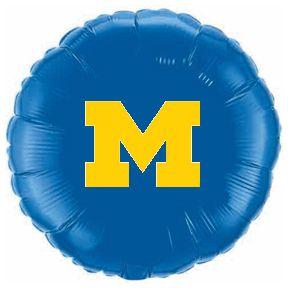 Blue and Yellow M Logo - Balloon Colors
