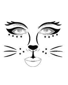 TMM Movie Kitty Cat Logo - 10 Best cat girl costume images | Artistic make up, Kitty costume ...