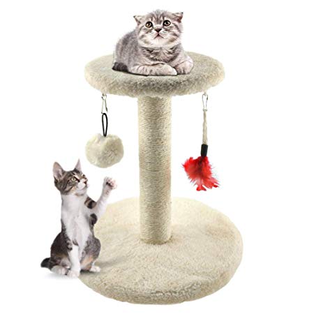 TMM Movie Kitty Cat Logo - Cat Tree Tower, Zubita Cat Scratcher Kitty Furniture Scratching Post ...