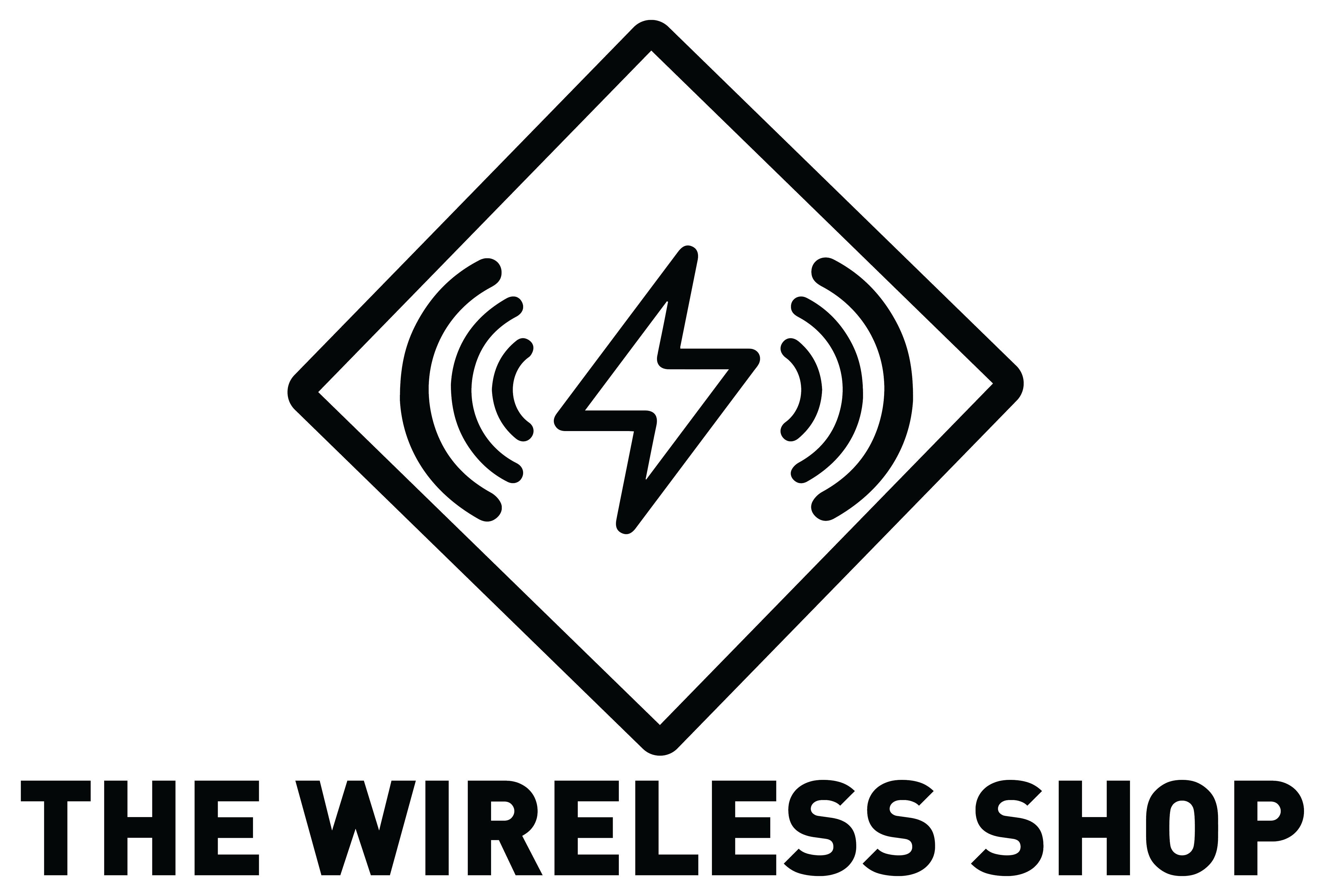 Wireless Shop Logo - The Three-In-One Charging Dock – The Wireless Shop
