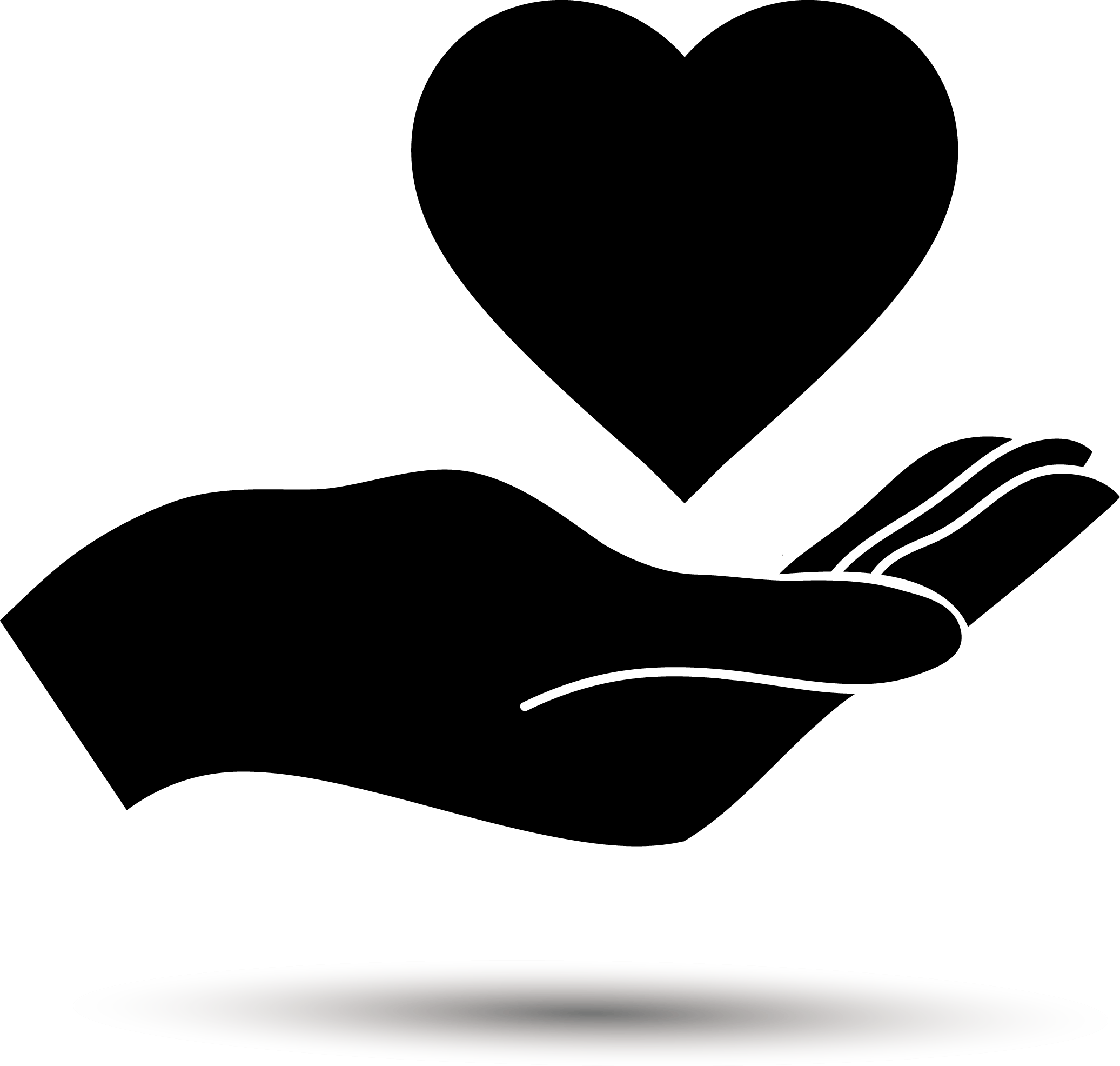 Heart with Hands Logo - Hands holding heart picture freeuse library - RR collections